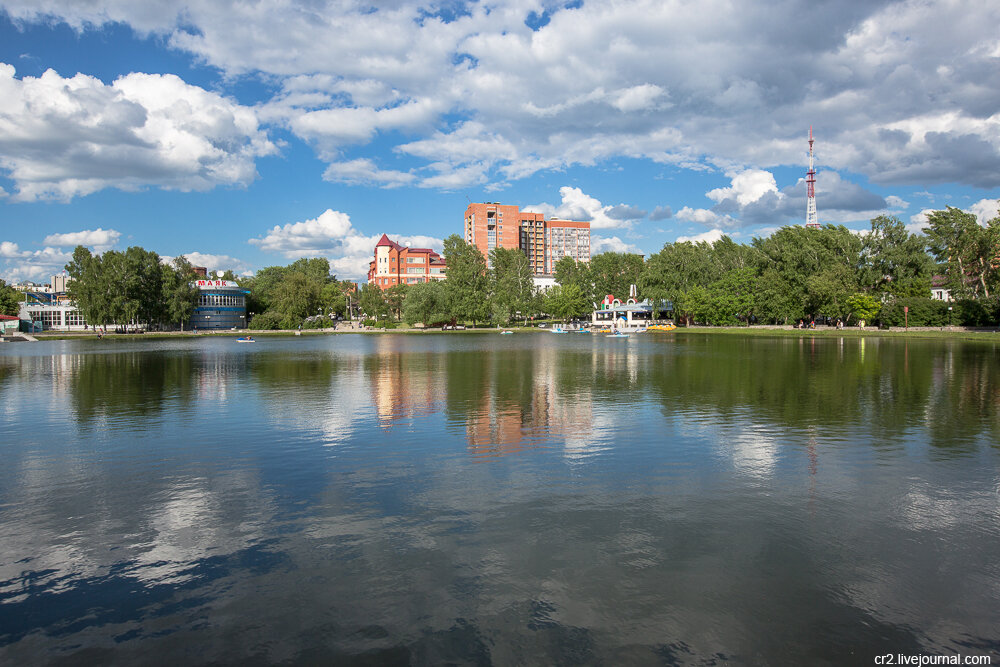 Белое озеро. Томск. Фото автора статьи 