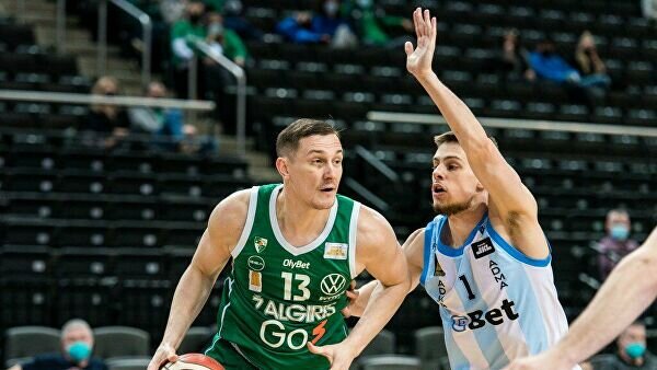    Баскетболист "Жальгириса" Паулюс Янкунас© официальный сайт клуба "Жальгирис"