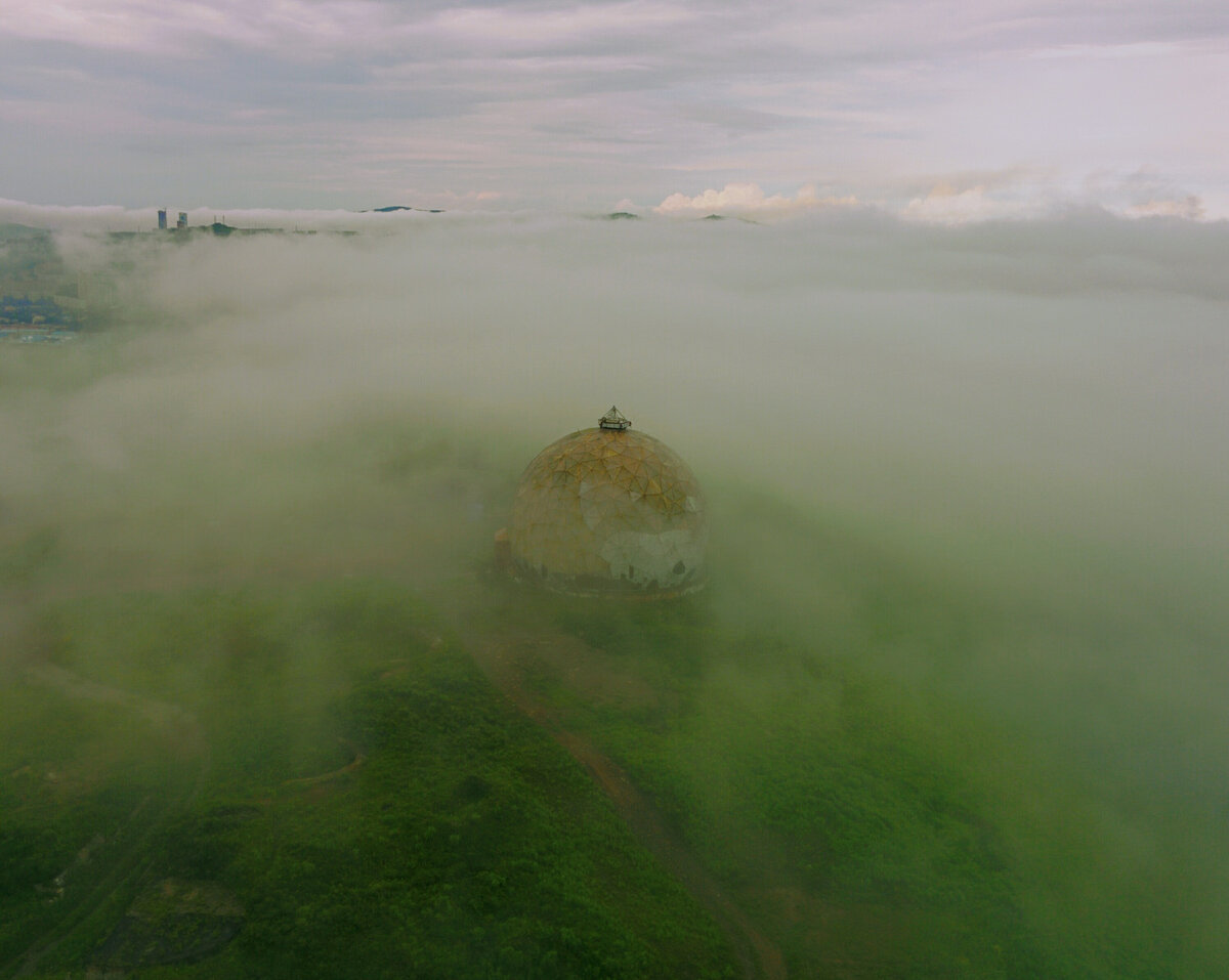 Город Владивосток, сопка Монастырская, Морское кладбище, РПУ