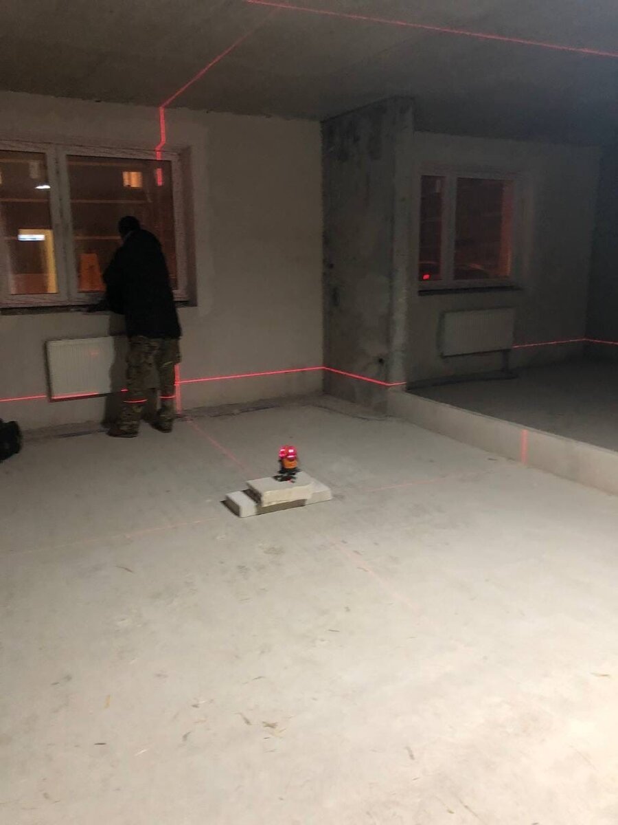 Заказчик пригласил нас на приемку квартиры.