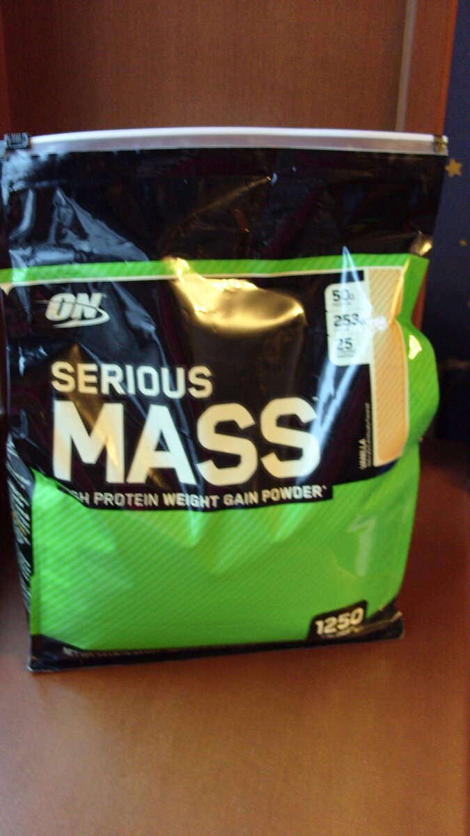 Качественный гейнер Serious Mass (Optimum Nutrition) 