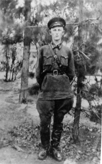 И.И. Рябов. Командир 6-й роты 2-го батальона 1023-го полка. Погиб в сентябре 1943 года