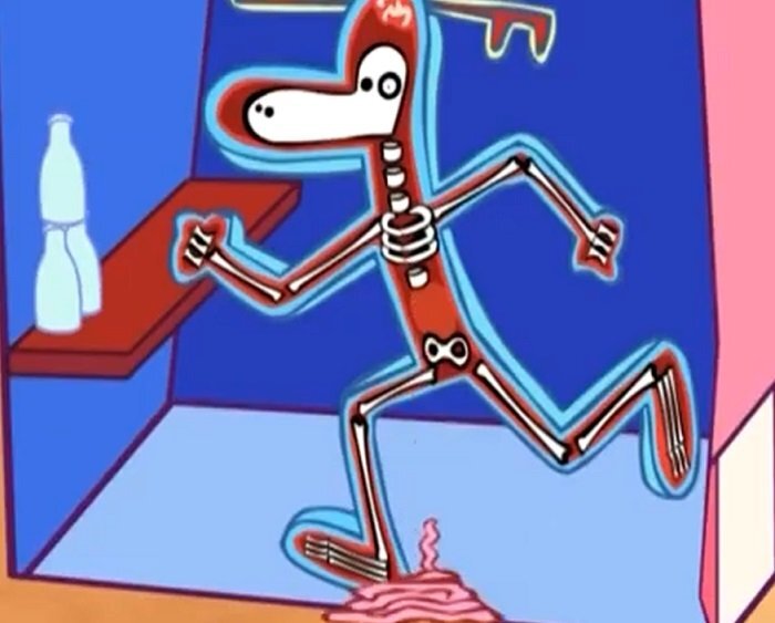 Скриншот кадра сериала «Happy Tree Friends»