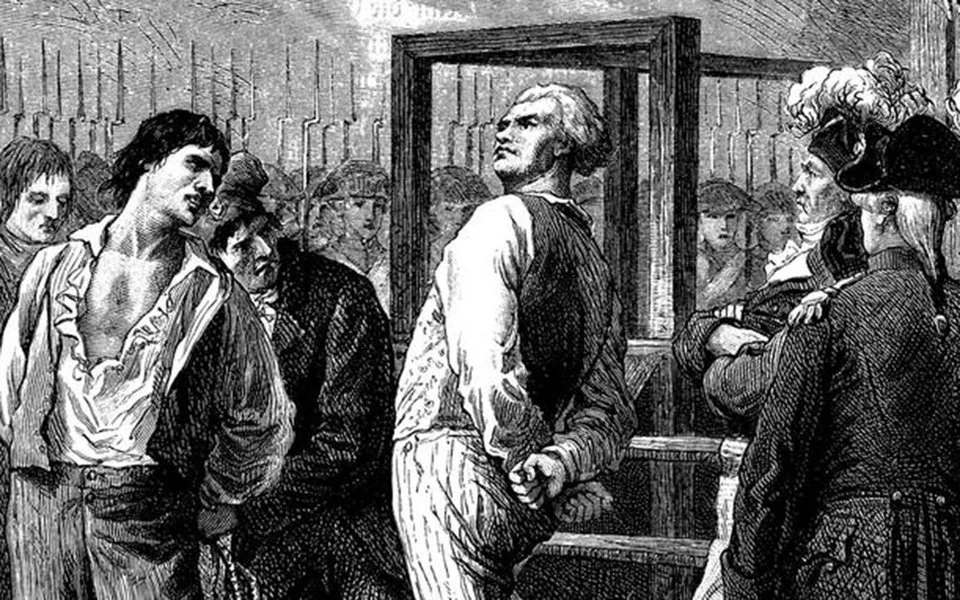 Казнь Дантона. Один из лидеров революции становится её жертвой. Будни якобинского террора. 