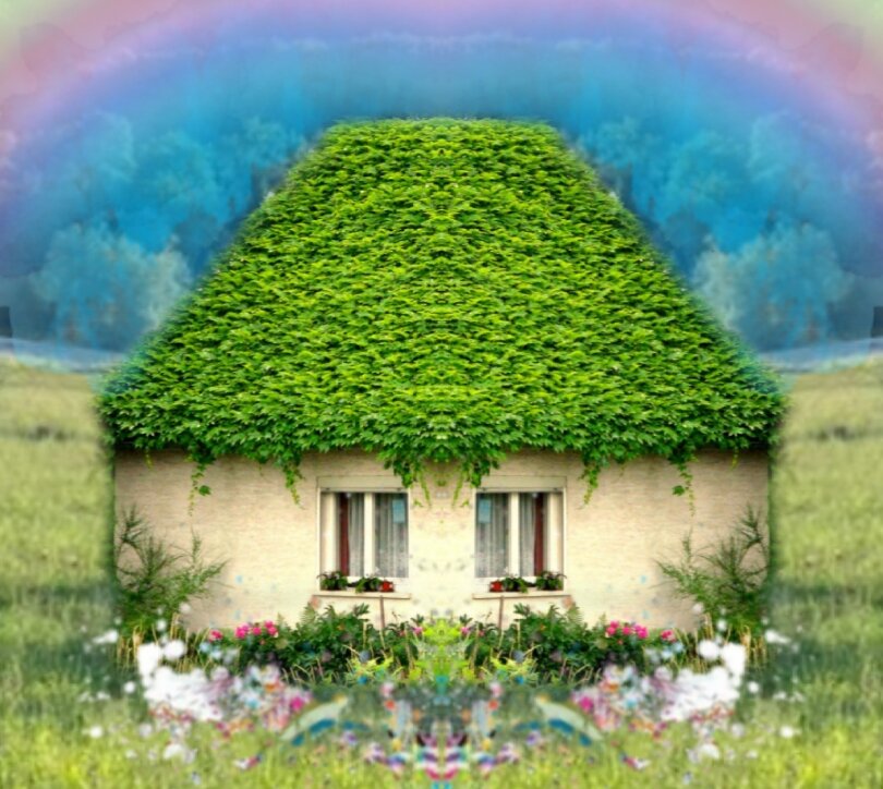 Зелёная крыша