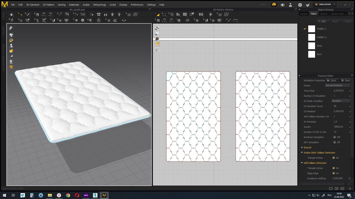 Первый шаг. Marvelous designer