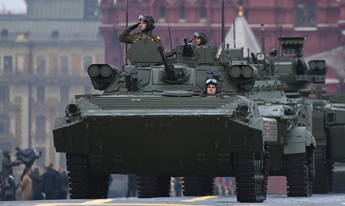     БМП-2М с боевым отделением «Бережок» / РИА Новости / Евгений Одиноков