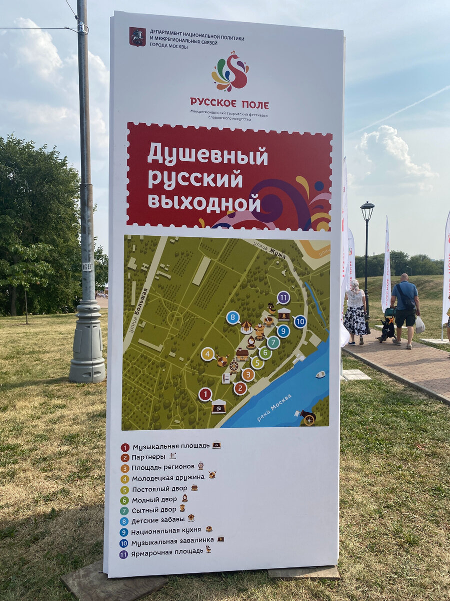 Расположение площадок 