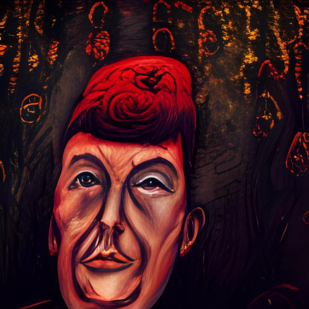 Мама. Изображение сгенерировано моделью ruDALL-E от Сбера по запросу "Псих"