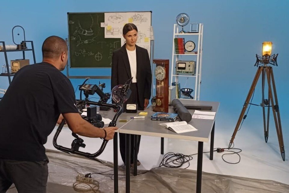     Конкурсный ролик пришлось снимать 18 часов, до шести утра. Фото: предоставлено героем публикации