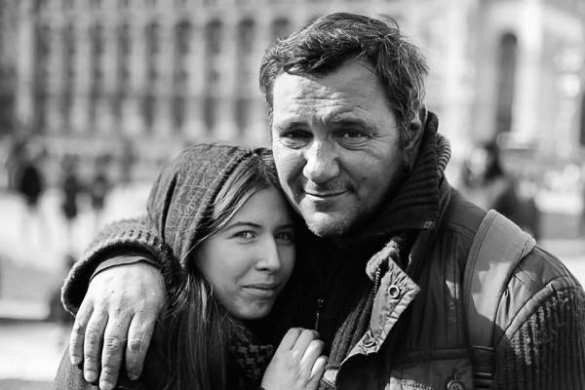 Значкова и Стёпкин на Майдане