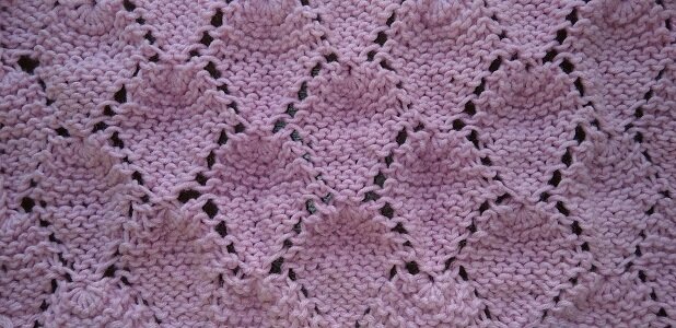 Изнаночная сторона узора Мороженое рожок