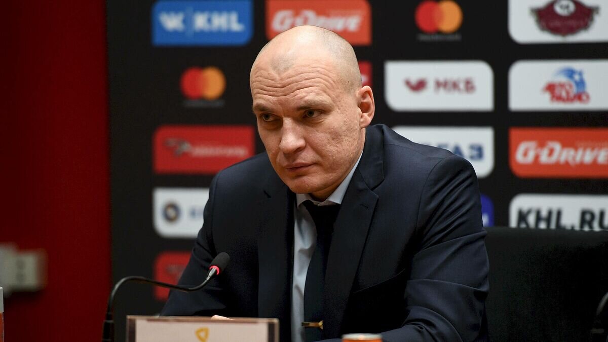    Главный тренер хоккейного клуба "Северсталь" Андрей Разин© официальный сайт хоккейного клуба "Северсталь"