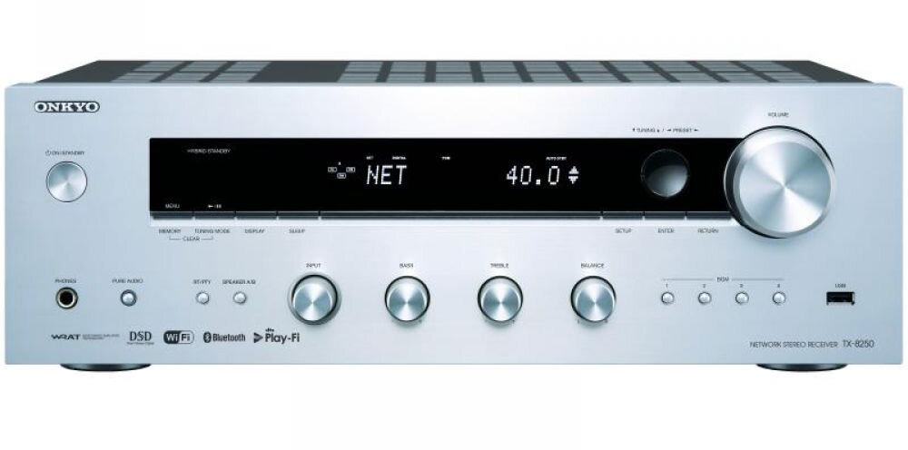 Onkyo TX-8250, сетевой ресивер, стример, интегральный усилитель и просто хороший парень... 
