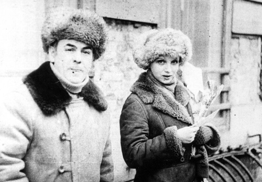 Долгое время Мазуркевич и Равикович скрывали свой роман. Фото: Pinterest
