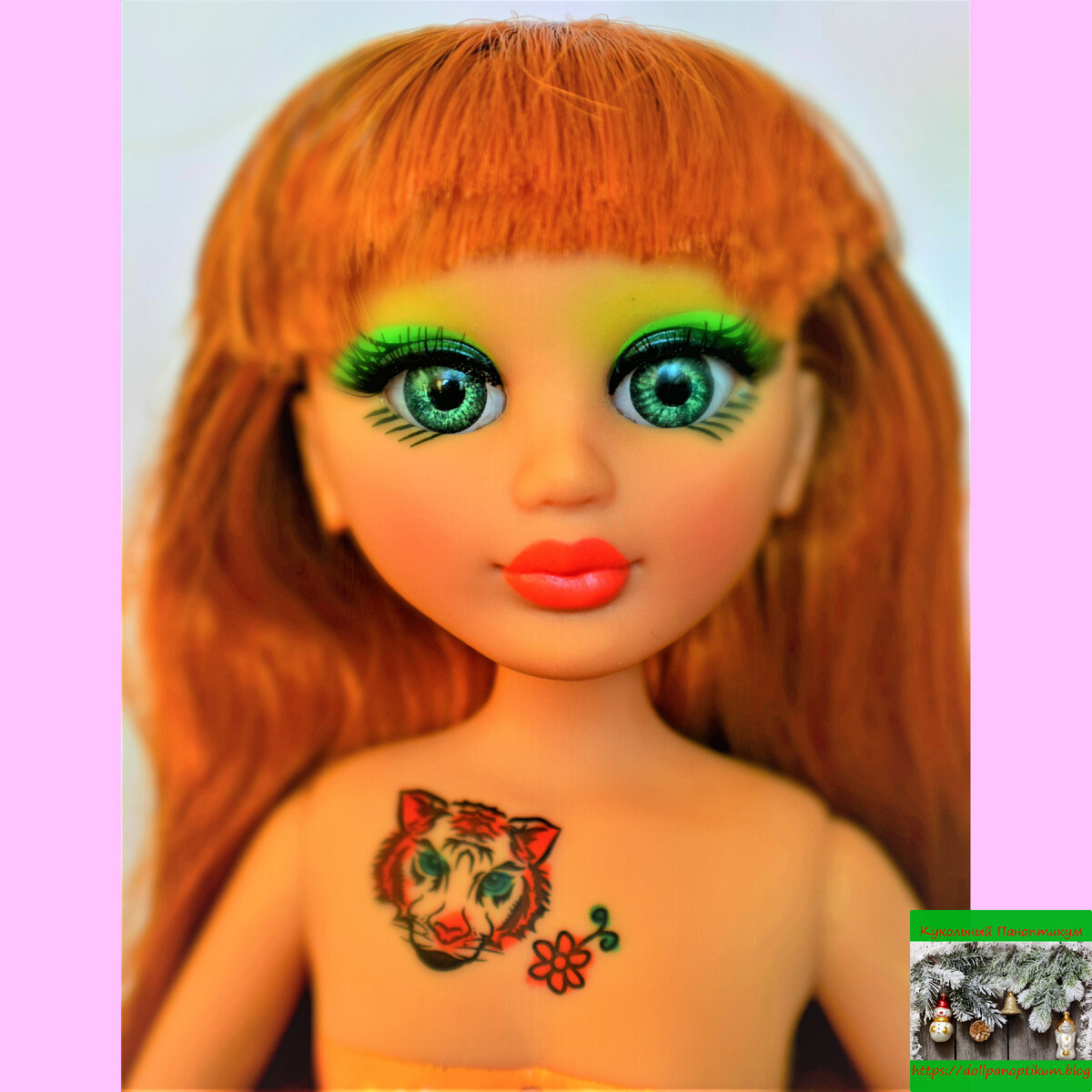 Новый салон Барби, делаем тату на волосах Барби, Hair Tattoos Barbie Mattel - video Dailymotion