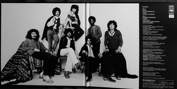 Santana "Santana III" LP 4.0 - разворот конверта