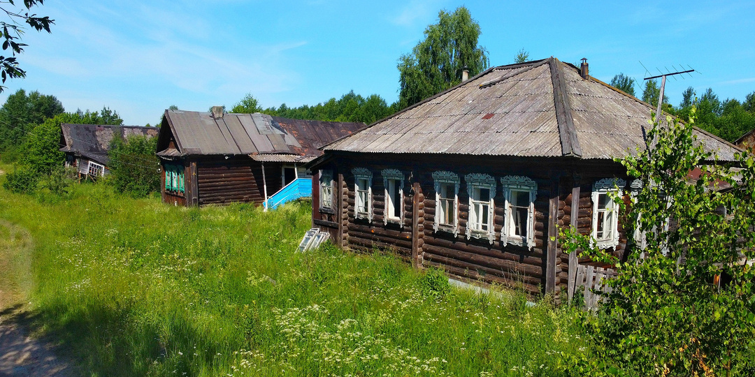 Заброшенная деревня кочетки