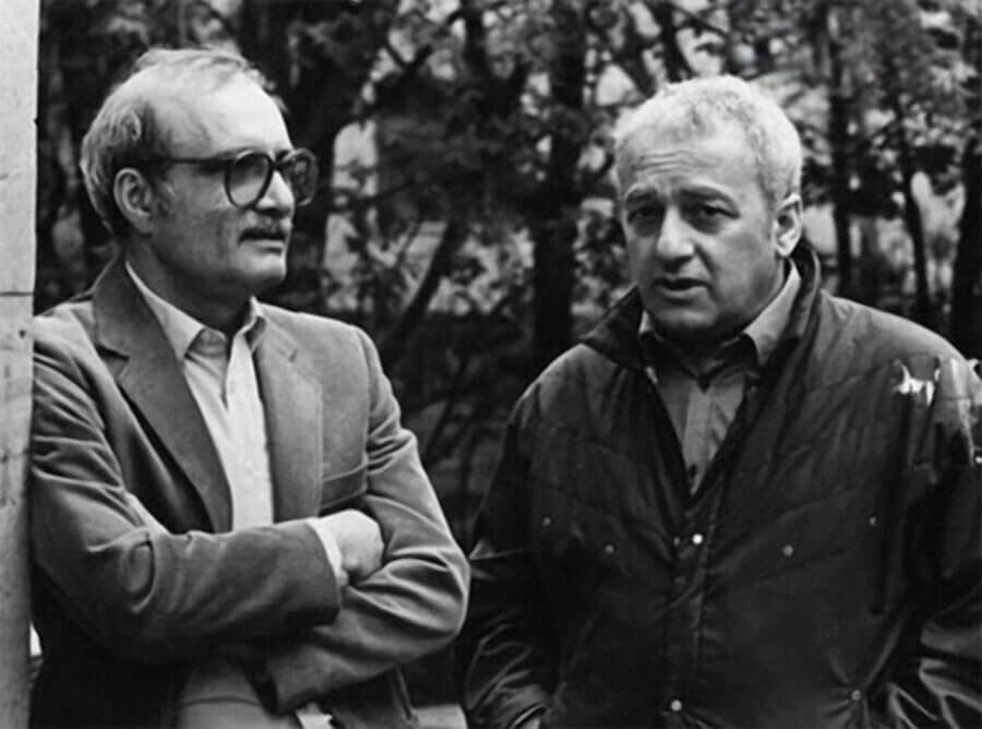 Два гения - Георгий Данелия и Резо Габриадзе