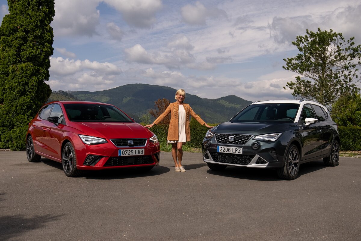 Обновленные Seat Ibiza и Arona остались узнаваемыми, утверждает испытатель Сольвейг Греве.