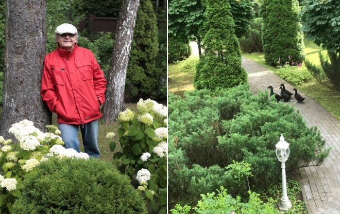 «Дома у меня целый зверинец плюс ботанический сад». | Фото: instagram.com.