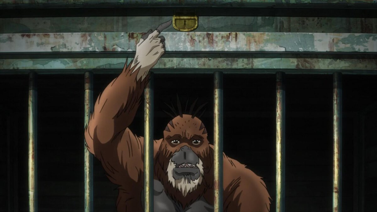 Кадр из анонсированного аниме с Бату