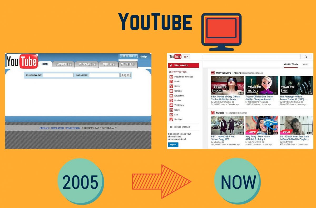 Youtube старый дизайн