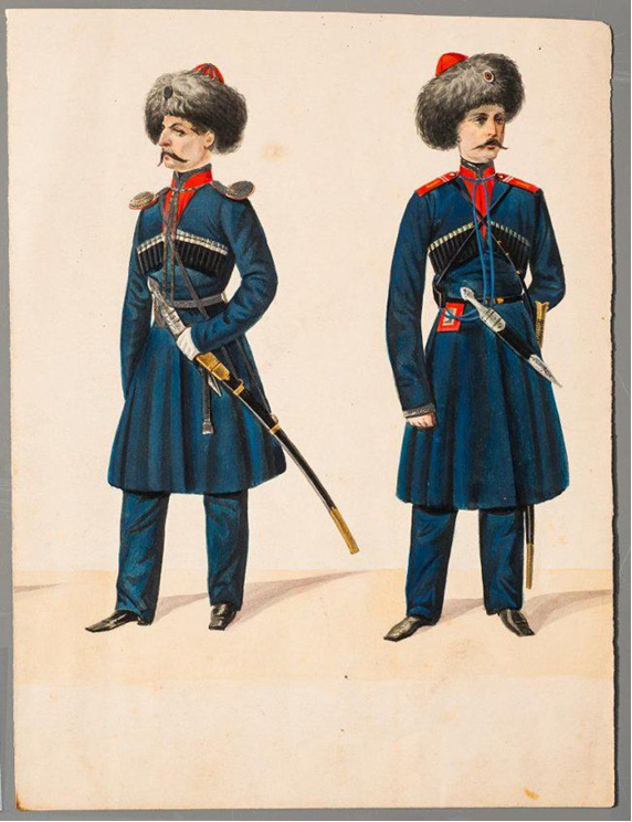                                                Черноморские казаки.