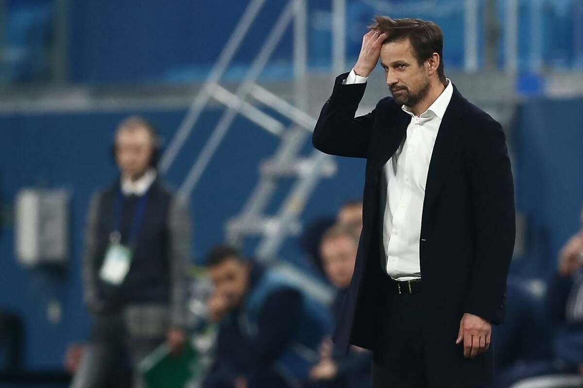 Главный тренер "Зенита" Сергей Семак