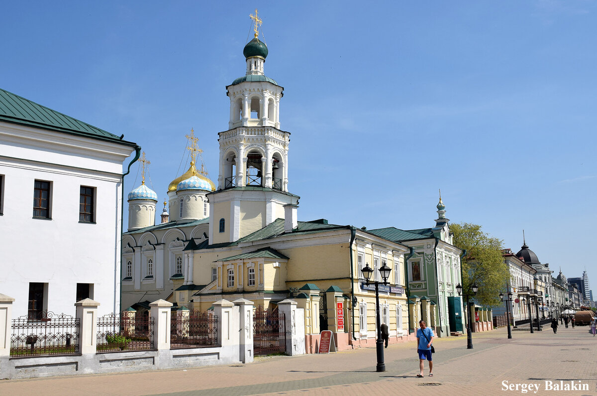 Никольский собор на улице Баумана в Казани, май 2021 г. Здесь и далее - все фото автора