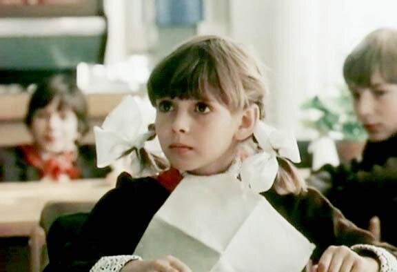 Маша Старцева. Фрагмент картины «Приключения Петрова и Васечкина»