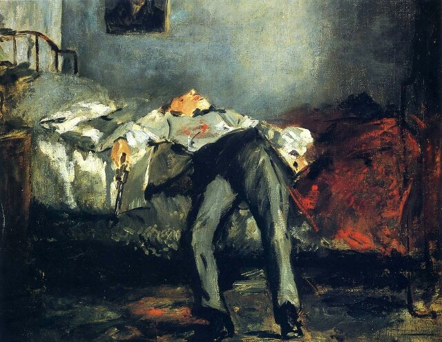    Эдуард Мане. Самоубийство. 1880