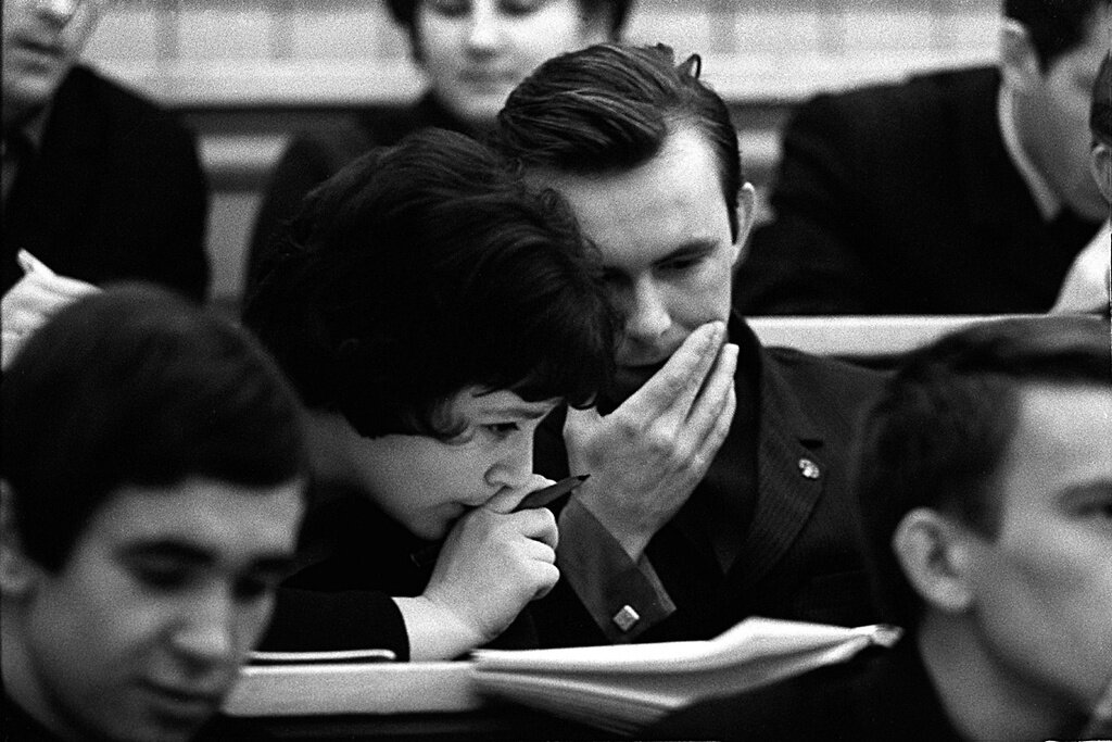 МГМИ , занятия рабфака, 1968 год