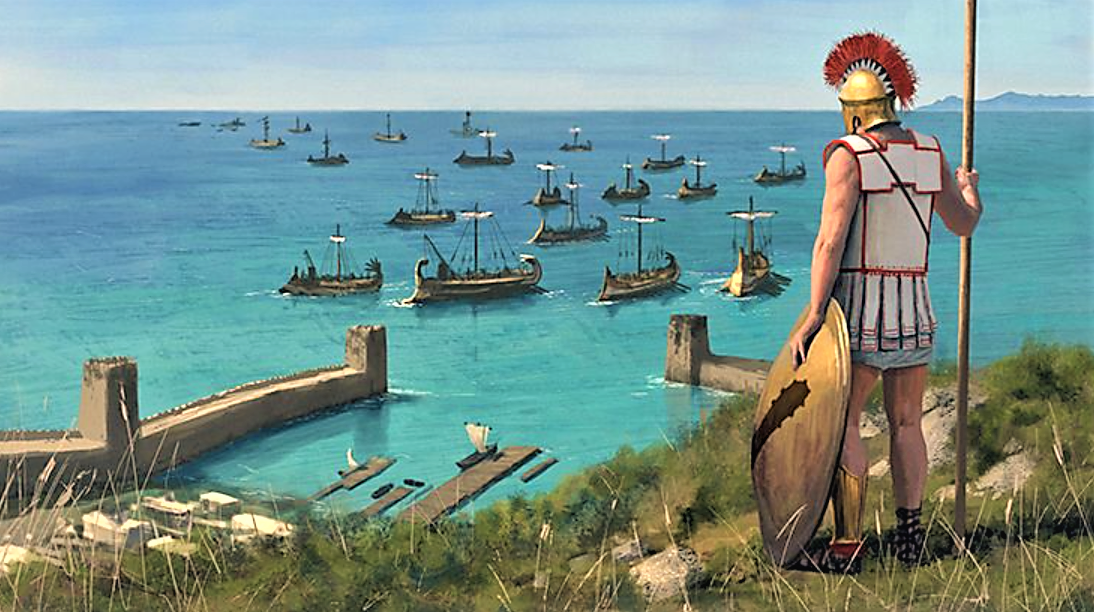 С днем трои. Художник Milek Jakubiec.. Море античность. Древние моря. Морйей древняяя Греция