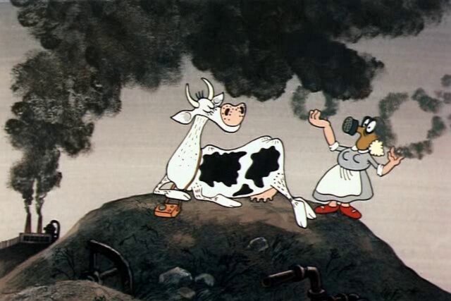    Плохая экология Цитата из мф Это совсем не про то. реж Александр Федулов. 1984. СССР