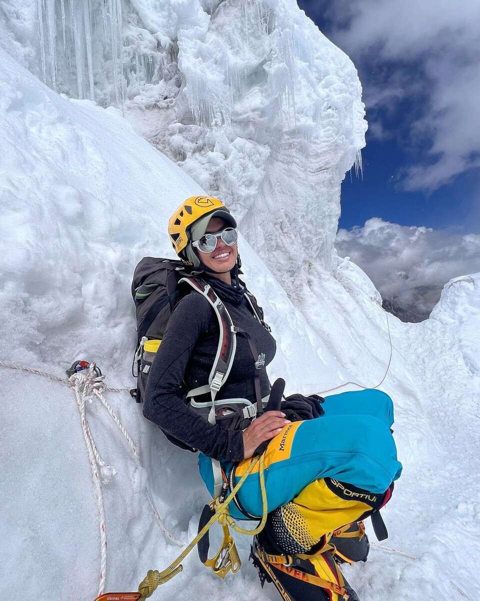    Виктория Боня решила вновь штурмовать гималайскую горуСоцсети Виктории Бони