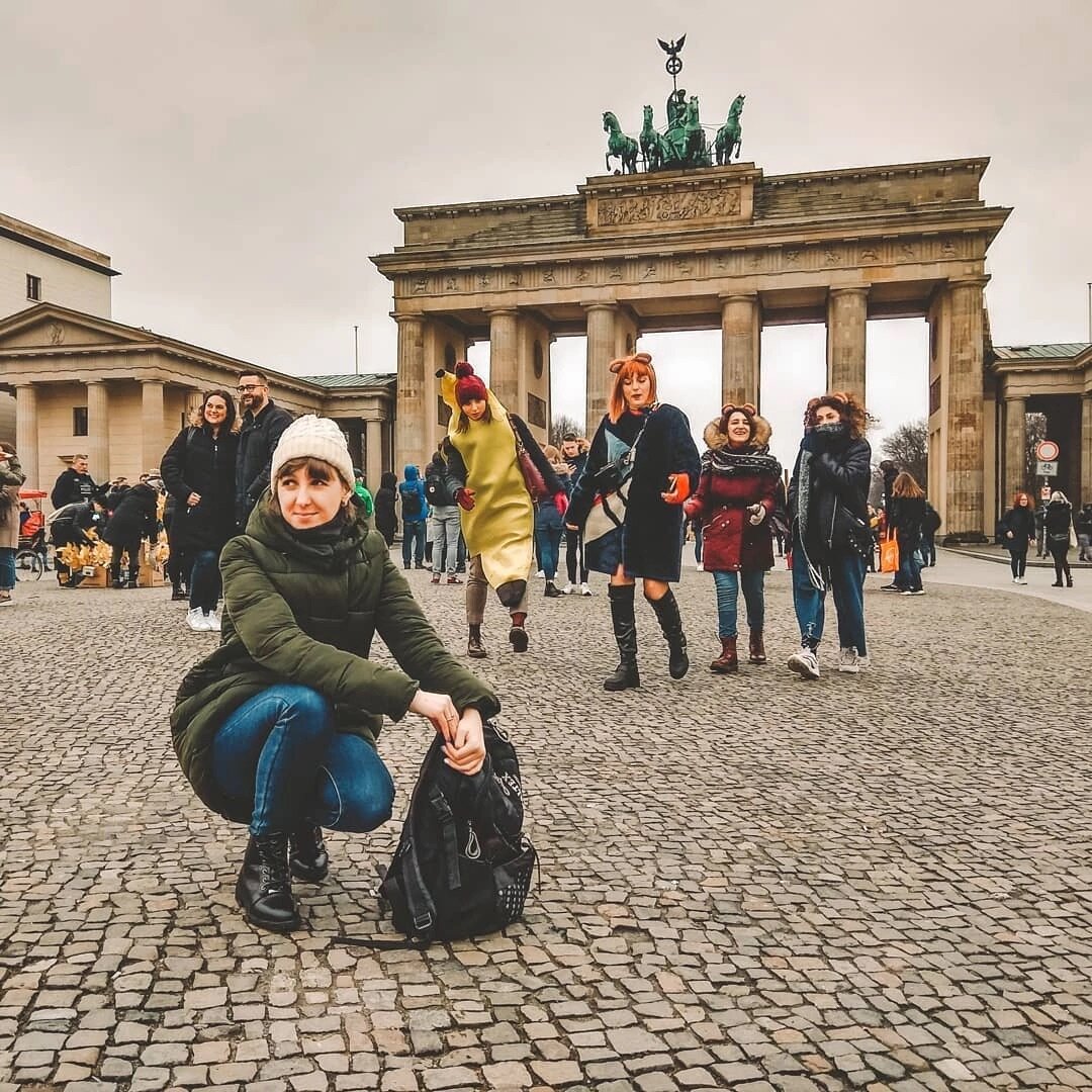 Бранденбургские ворота, 2020г