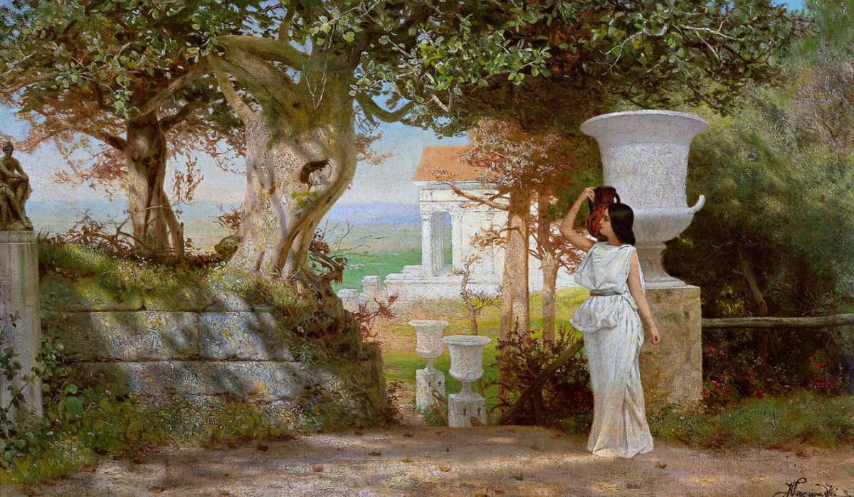 эллада древняя греция. понятие природы в философии. фёдора бронникова "гимн пифагорейцев восходящему солнцу", 1869г. философия античности. генрих ипполитович семирадский.