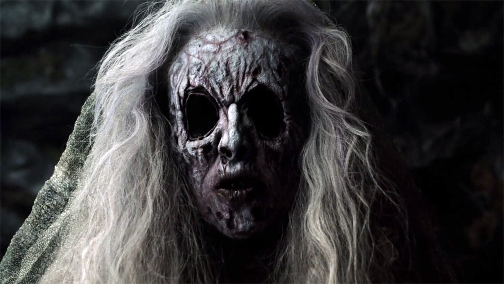 Кадр из фильма Sleepy Hollow. Режиссер: Тим Бёртон. Оператор: Эммануэль Любецки. Производство: American Zoetrope, Karol Film Productions, Mandalay Pictures, Paramount Pictures, Tim Burton Productions. Показ в России: Ист-Вест