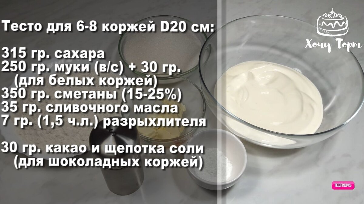 Сметанный торт Мишка времён СССР – простой домашний рецепт вкусного  сметанного торта | Хочу ТОРТ! | Дзен