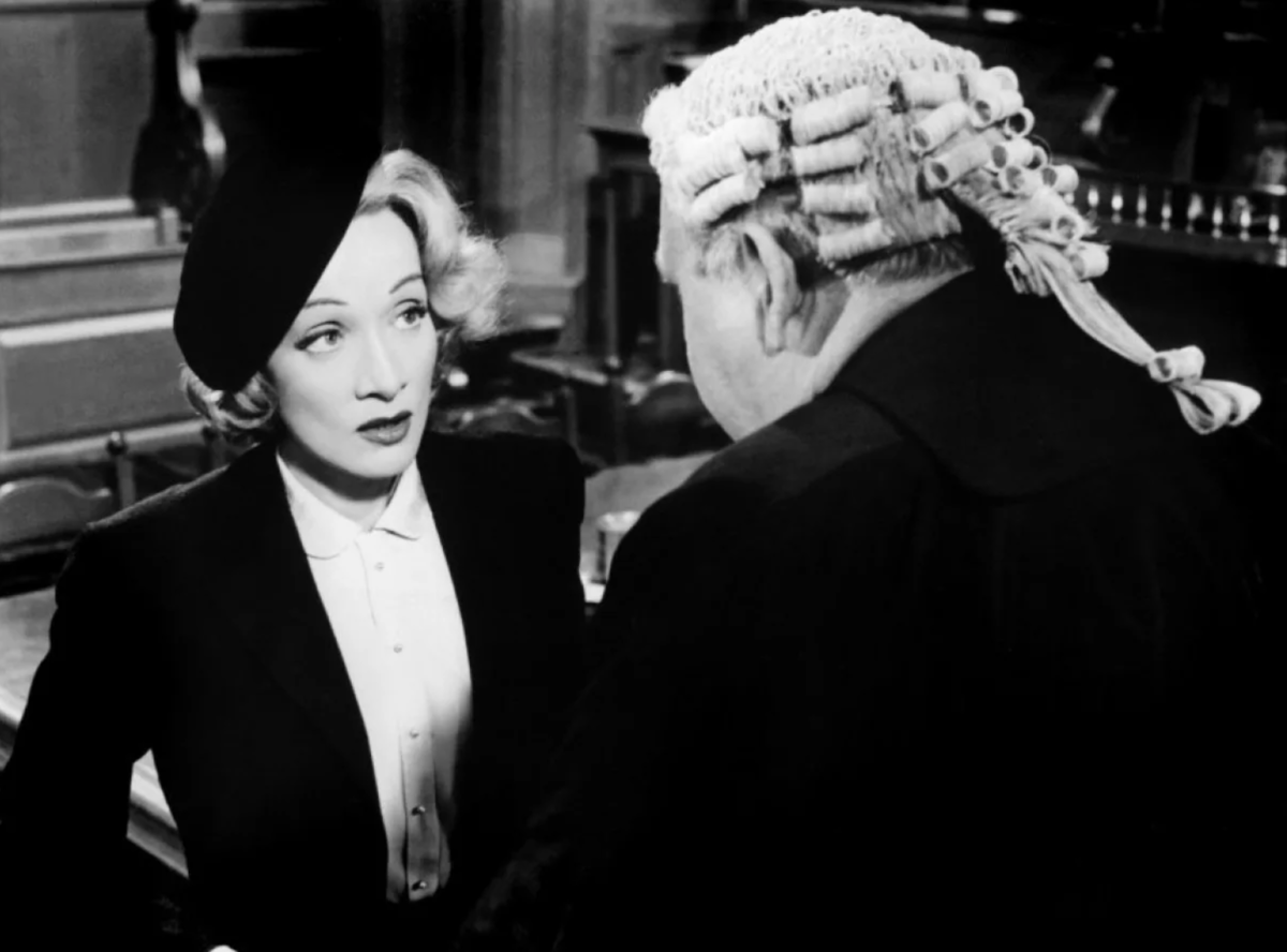 Марлен Дитрих в фильме «Свидетель обвинения» (фото из свободных источников)