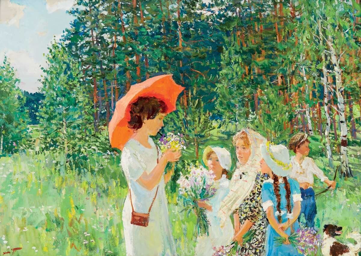 Картина художника Аркадия Александровича Пластова