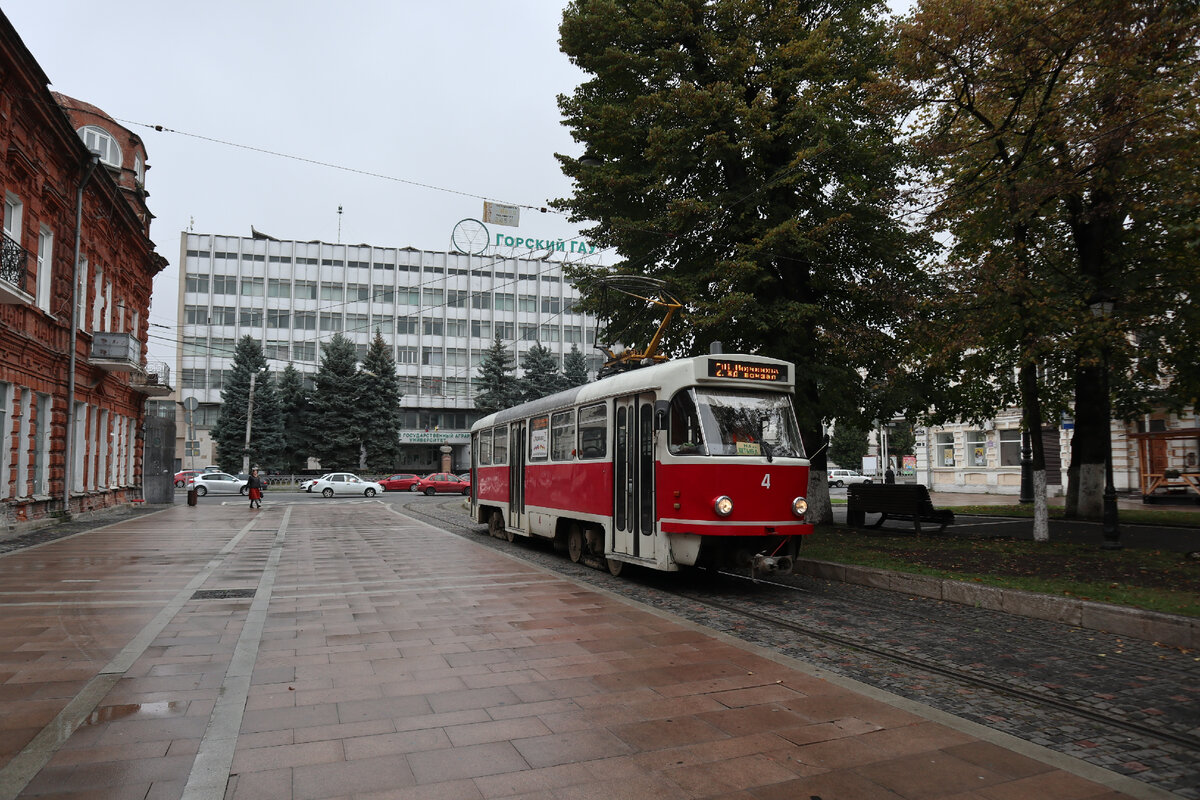 Владикавказ: единственная в России трамвайно-пешеходная улица снова в строю!