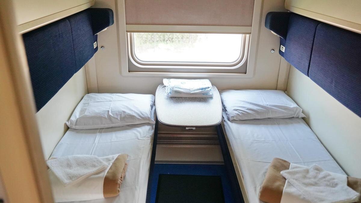    Вагон поезда:NUR.KZ/Владимир Третьяков