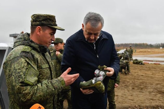    Александр Дрозденко на полигоне в Ленобласти t. me/lenobladminka