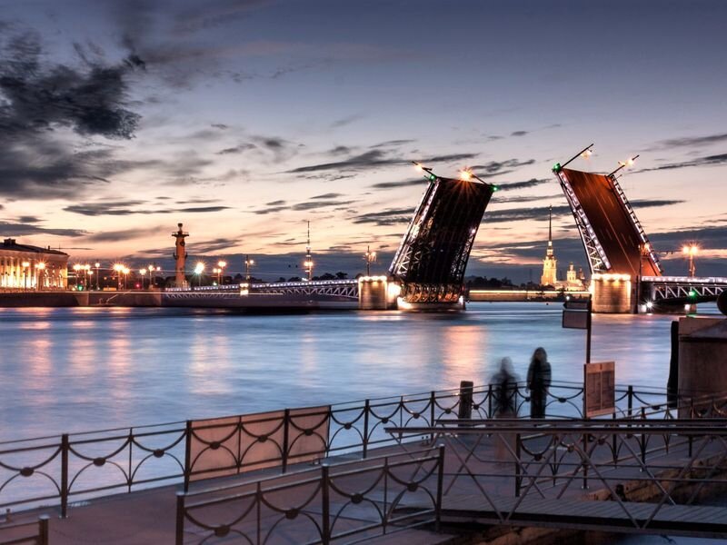 Белая ночь в Санкт-Петербурге