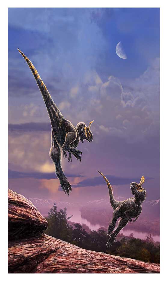 Паркурщики юрского периода.