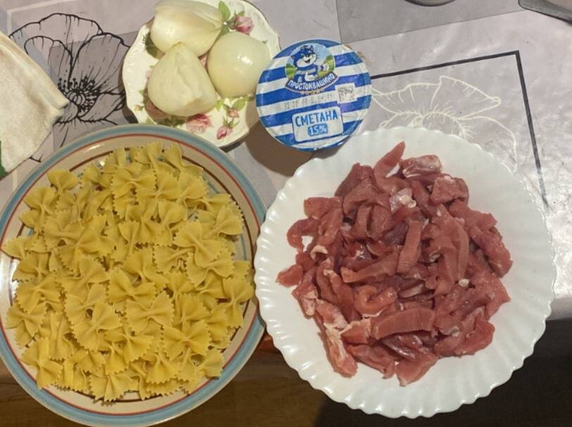 *фото подготовленных ингредиентов*