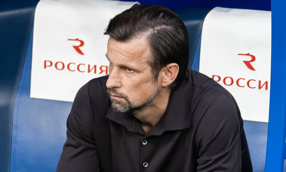    Главный тренер "Зенита" Сергей Семак. Фото: ФК "Зенит"