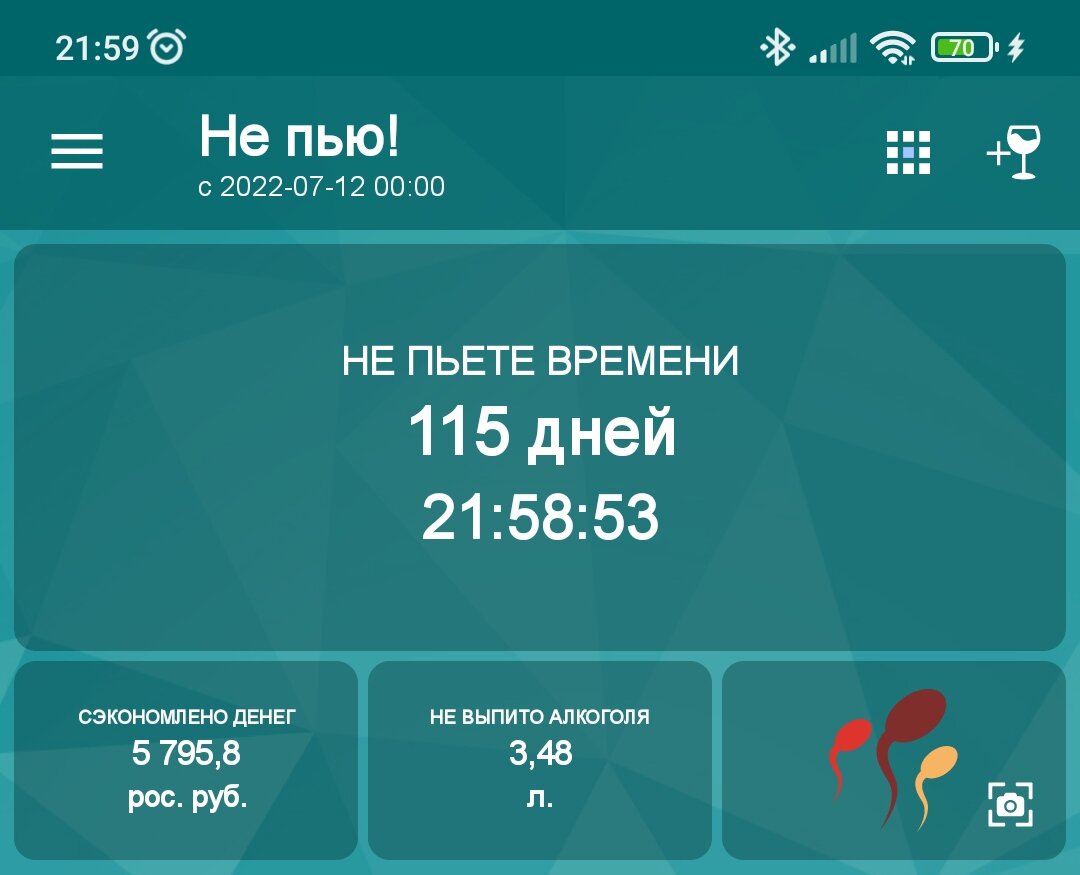 Вы видите, какие чудеса творит отказ от алкоголя? У девочек сперматозоиды обновляются!